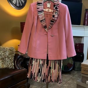 Lloyd Williams suit 12 with elastic on both sides of skirt